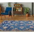 thumbnail image 2 of Ladole Rugs Timeless Collection Tremont Traditional Blue Turkish Beautiful Indoor or Outdoor Area Rug Carpet, 5x8 (5'3" x 7'5" , 160cm x 230cm), 2 of 6