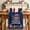 Dark Blue, variant on Independence Day Truck Table Runner 48 Inches, Blue Star Firework 4th of July Wood Bed Runner Dresser Scarves Tabletop for Indoor Outdoor Parties/Ceremony/Banquet, 13" x 48"
