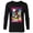 Black, variant on Marvel Deadpool Super Heroes Trading Card - Long Sleeve T-Shirt for Men - Customized-White