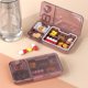 thumbnail image 3 of Dispensador de cajas de medicamentos, de soporte de tableta de caja de píldora iaje portátil,Caja de Dispensador de cajas de medicamentos, 3 of 5