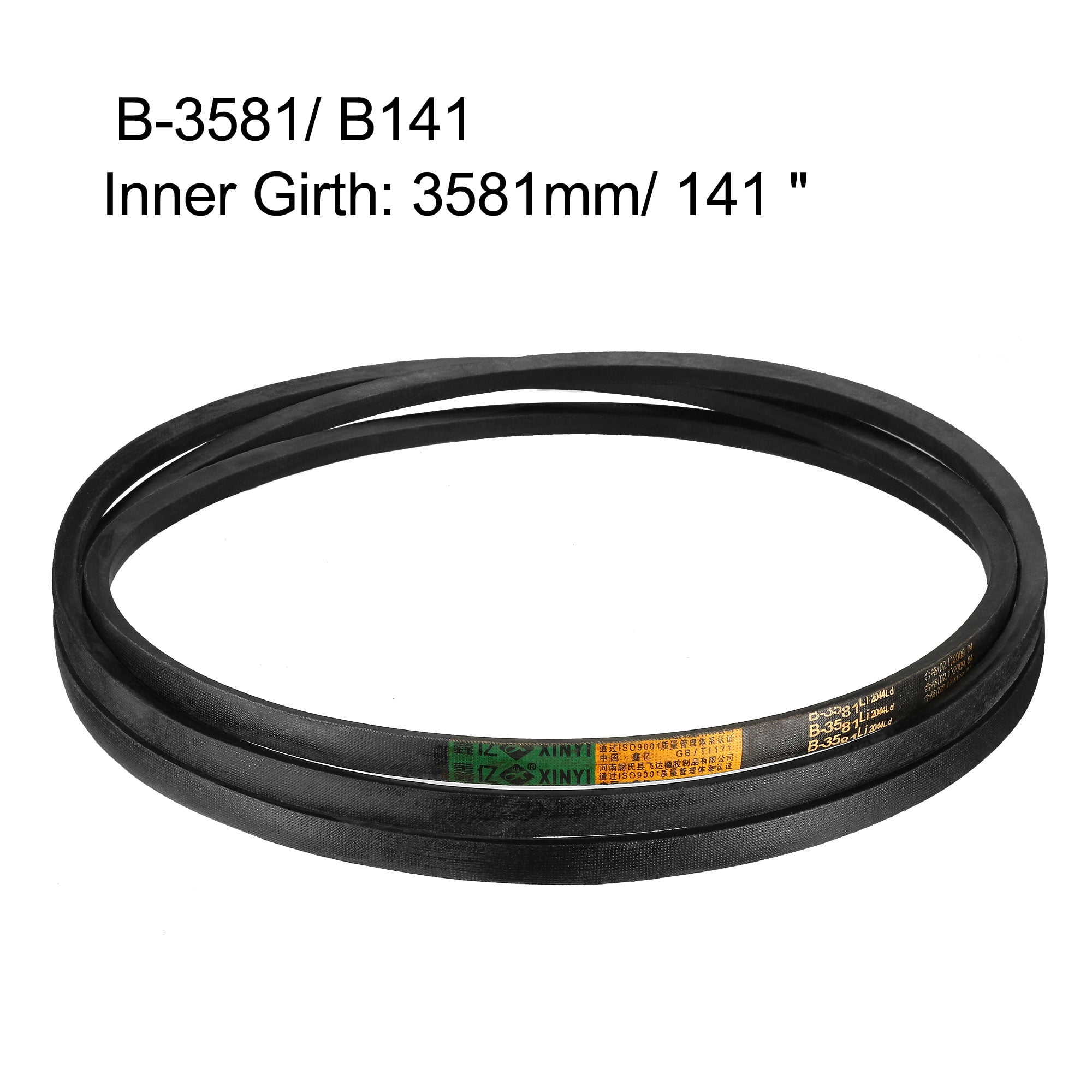 Othmro B-1400 Drive V Belt Inner Girth 4.59 Feet, Rubber,Industrial Power Rubber Transmission Belt 1pcs - View #3