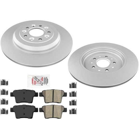 Improved Performance Coated Disc Brake Rotors Pads for Ford Five Hundred 05-07