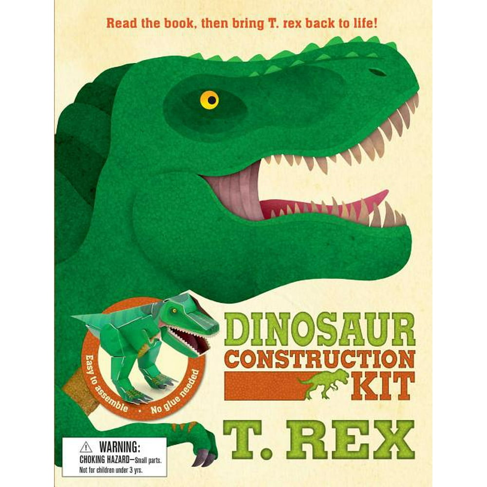 t rex dino construction kit