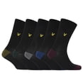 thumbnail image 1 of Lyle & Scott Chaussettes Contrastées pour Hommes (Lot de 5), 1 of 5