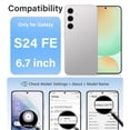 thumbnail image 2 of Funda Vakoo para Samsung Galaxy S24 FE 6.7" Transparente con Parte Trasera Rígida, 2 of 7