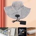 thumbnail image 4 of Lifeweb Thermaease Pro Heated Neck Shoulder Wrap Massager with 3 Heat & Vibration Modes, USB Portable Heating Fast Warming Auto Shut Off, Gray Pink Yellow Purple, 4 of 7