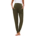 thumbnail image 7 of OVAFBAU Women's Maternity Leggings Over Belly Pregnancy Yoga Pants Activewear Workout Leggings Maternity Pants High Waist Tummy Support Jogger Leg Casual Yoga Long Pants, 7 of 7