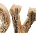 thumbnail image 6 of MyGift 4 inch Rustic Brown Wood Decorative Sign,  'Love' Block Letters, 6 of 6