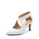 thumbnail image 1 of DREAM PAIRS Zapatos de Tacón para Mujer Blancos Punta en Punta Tacón de 7 cm, 1 of 7