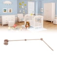 thumbnail image 4 of Cuna Móvil Brazo Móvil Cuna Soporte Móvil Madera Compuesta Duradero Resistente Inodoro Fácil Montaje Colgador Móvil Para Bebé, 4 of 7