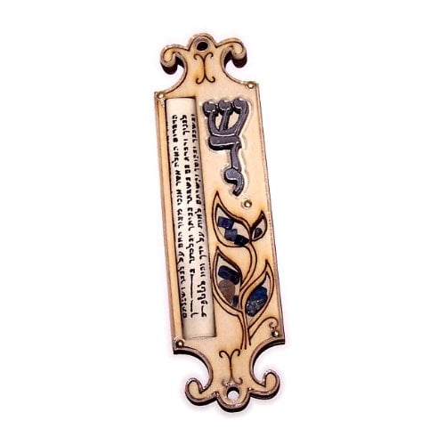 Holy Land Market Two Non Kosher Scroll/Parchment/Klaf or Scroll for Standard Size Mezuzah 