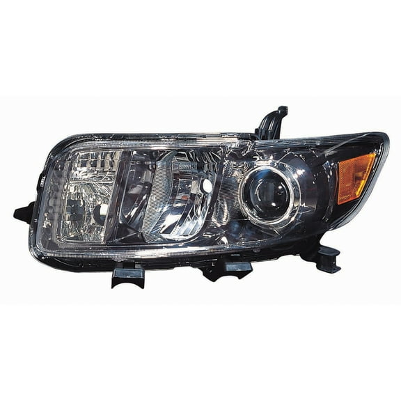 KAI New CAPA Certified Standard Replacement Driver Side Headlight Lens And Housing, Fits 2008-2010 Scion XB