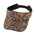 thumbnail image 1 of Gorra de béisbol para mujer, gorra transpirable para el sol, para actividades al aire libre en verano: informal y deportiva, ajustable, talla única, 1 of 4