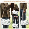 thumbnail image 4 of FORMRS Womens Shoulder Bag with Chain Strap Clutch Purse Cute Tote Handbag, Green Dinosaur Pattern, 4 of 7