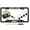 Black, variant on US Army Personalized Thin Top 4-Hole Metal License Plate Frame with Caps, Black
