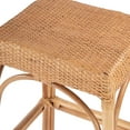thumbnail image 4 of Butler Specialty Company Robias Rectangular Rattan 30" Bar Stool - Natural, 4 of 8