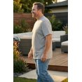 thumbnail image 2 of KingSize Men's Big & Tall Shrink-Less Lightweight Longer-Length Crewneck T-Shirt, 2 of 5