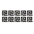 thumbnail image 1 of 10X Mirror Waist Line Edge Strip Decal Wall Sticker for TV Background Home Decor, 1 of 8