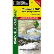 National Geographic Trails Illustrated M Yosemite Nw: Hetch Hetchy Reservoir Map, Book 307, (Paperback)
