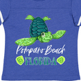 thumbnail image 4 of Inktastic Pompano Beach, Florida Happy Sea Turtle Boys or Girls Toddler T-Shirt, 4 of 5