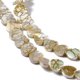 thumbnail image 4 of Drawbench Style Natural Freshwater Shell Beads Strands AB Color Plated Heart Colorful 10x10~10.5x3mm Hole: 0.5mm about 37~38pcs/strand 13.07~13.31 inch(33.2~33.8cm), 4 of 4