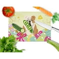 thumbnail image 2 of Caroline's Treasures Easter Eggs English Bulldog Fawn White Glass Cutting Board Large, 2 of 2