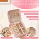 thumbnail image 4 of 30 PCS Organizadora de Joyero de Viaje, Joyero para Mujer, Organizador de Collares, Portátil Estuche de Regalo para Dama de Honor, Sujeta Anillos, Pendientes, Ideal para Bodas y Viajes (Rosa-30PCS), 4 of 7