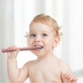 thumbnail image 4 of bebé infantil mordedor de silicona tubo de dentición hueco juguete de dentición anti-comer mano palo molar / rosa / kaili Sencillez, 4 of 4