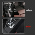 thumbnail image 3 of Xotic Tech Interior Gear Center Multimedia Panel Frame Cover Trim, Carbon Fiber Pattern, Compatible with BMW F30 F31 F32 F33 F34 F36 3GT 3 4 Series, F82 F80 M3 M4, 3 of 9