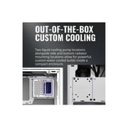 Cooler Master MCB-NR200-WNNN-S00 MasterBox NR200 Mini-Tower Computer Case - Mesh, Plastic, Steel - White