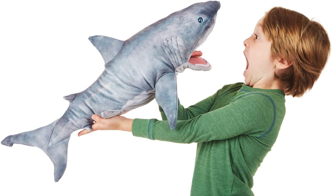 Great White Shark Puppet, (Hardcover)