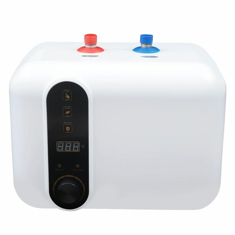 Instant Electric Hot Water Heater Shower Compact Mini-Tank Storage RV 10L  110V 10L Electric Hot Water Heater 110V Compact Mini-Tank Storage,Rv Small  Output Electric Tankless Instant Hot Water Heater 