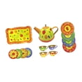 thumbnail image 2 of Juego de té pequeño para niña, juego de fiesta de té, juego de rol, juguete para juego de imitación, juego de tazas de tetera para niños de 3, 4, 5 y Amarillo, 2 of 8