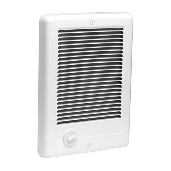 Com-Pak Plus Fan Heater 1000 Watts, 240 Volts, White