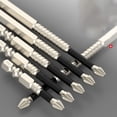 thumbnail image 4 of 10Pcs Cross Magnetic Screwdriver Bit Alloy Steel Anti-Slip Long Drill Bits Ph2, 4 of 8