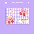 thumbnail image 1 of Kirby Animation Games Peripheral Toys Badge Protector Lunch ID Card Holder Lovely Cute Personalized Gift, 1 of 1