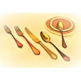 thumbnail image 2 of CUTLERY SET 5 PCS DOLCE VITA PEWTER RAINBOW, 2 of 2