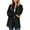 Black, variant on Scyoekwg Cardigans for Women Trendy Fall Coats Fall Fashion Chiffon Thin Cardigan Coat Tops Loose Long Sleeve Casual Lightweight Solid Color Cardigan(Pink,XL)