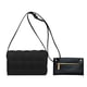 thumbnail image 2 of Bolso Bandolera Bolso de hombro casual para mujer Bolso de embrague de moda con almohada acolchada simple (negro) Tmvgtek Para Estrenar, 2 of 7