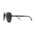 thumbnail image 3 of Mens Polarized Classic Air Force Pilot Officer Metal Sunglasses Gunmetal Black, 3 of 4