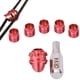 thumbnail image 2 of Mirilla con capucha de aleación de aluminio, mirilla de 37/45 pulgadas para accesorios para lazos compuestos, color rojo 37, 2 of 8