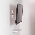 thumbnail image 6 of VIVO White 23" to 55" Screen Adjustable TV Wall Mount & AV, DVD Floating Shelf, 6 of 7