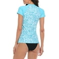 thumbnail image 4 of LRD Women's Short Sleeve Rash Guard Shirts UPF 50 Swim Shirt Beach Paisley XXL, 4 of 6