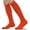 Orange (1 Pack), variant on Scrunch Football Socks Ultra Long 1 Pack/2 Packs Combed Cotton With Ankle Support Padded Knee High Socks Youth Adult