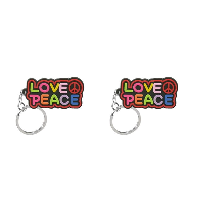 Sonducket Llaveros Carta Dibujos animados PVC Llaveros lindos Estilo simple Multiusos Práctico Colgante Hebilla Mujeres Hombres Bolsa Type1 NO1