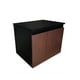 thumbnail image 1 of Mueble Gabinete para Baño Sin Lavamanos Y Monomando 05 (Negro Mate/WENGUE) DECOMOBIL GABINETE 05, 1 of 4