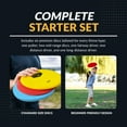 thumbnail image 3 of Hathaway Disc Golf Starter Set with 6 Discs – Three Drivers, Two Mid-Range and One Approach/Putter with Included Case 165 – 172-gram, 8.25-in, 3 of 7