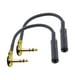 thumbnail image 1 of Adaptador de Ángulo Recto Suanqi Chapado en Oro para Conectores de Altavoz y Guitarra, 1 of 5