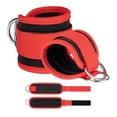 thumbnail image 7 of Adjustable Neoprene Ankle Strap with D-Ring Attachment for Glute Kickbacks and Lower Body Machine Workouts, 7 of 7