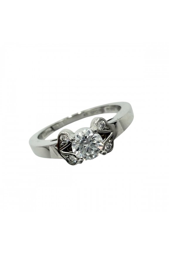 Pre-Owned Cartier women's ring, Ballerina design, size 48, Pt950 platinum, 0.31ct diamond,...